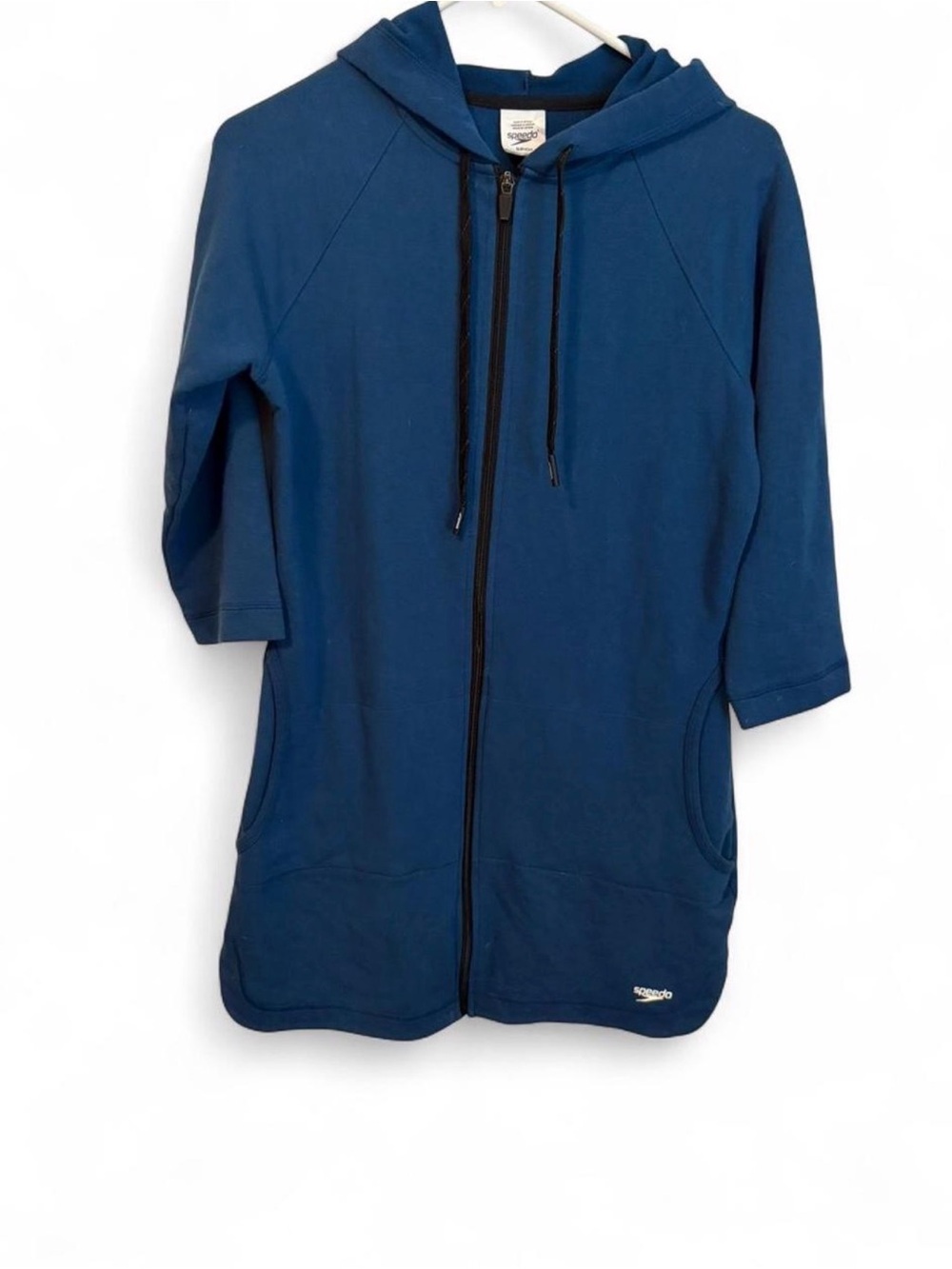 Speedo Women's Deep Blue Hooded Zip Jacket